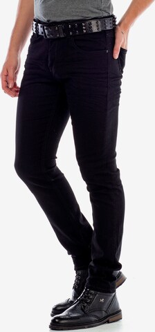 CIPO & BAXX Jeans in Schwarz