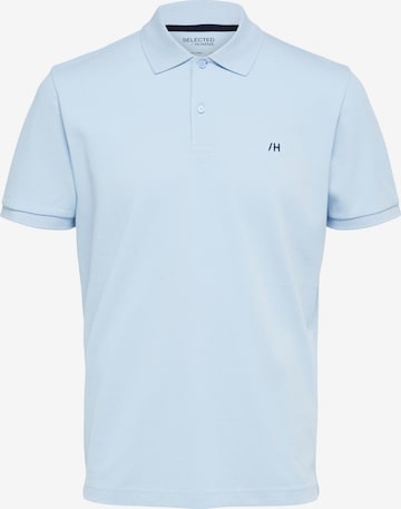 SELECTED HOMME Poloshirt 'Dante' in Blau: predná strana