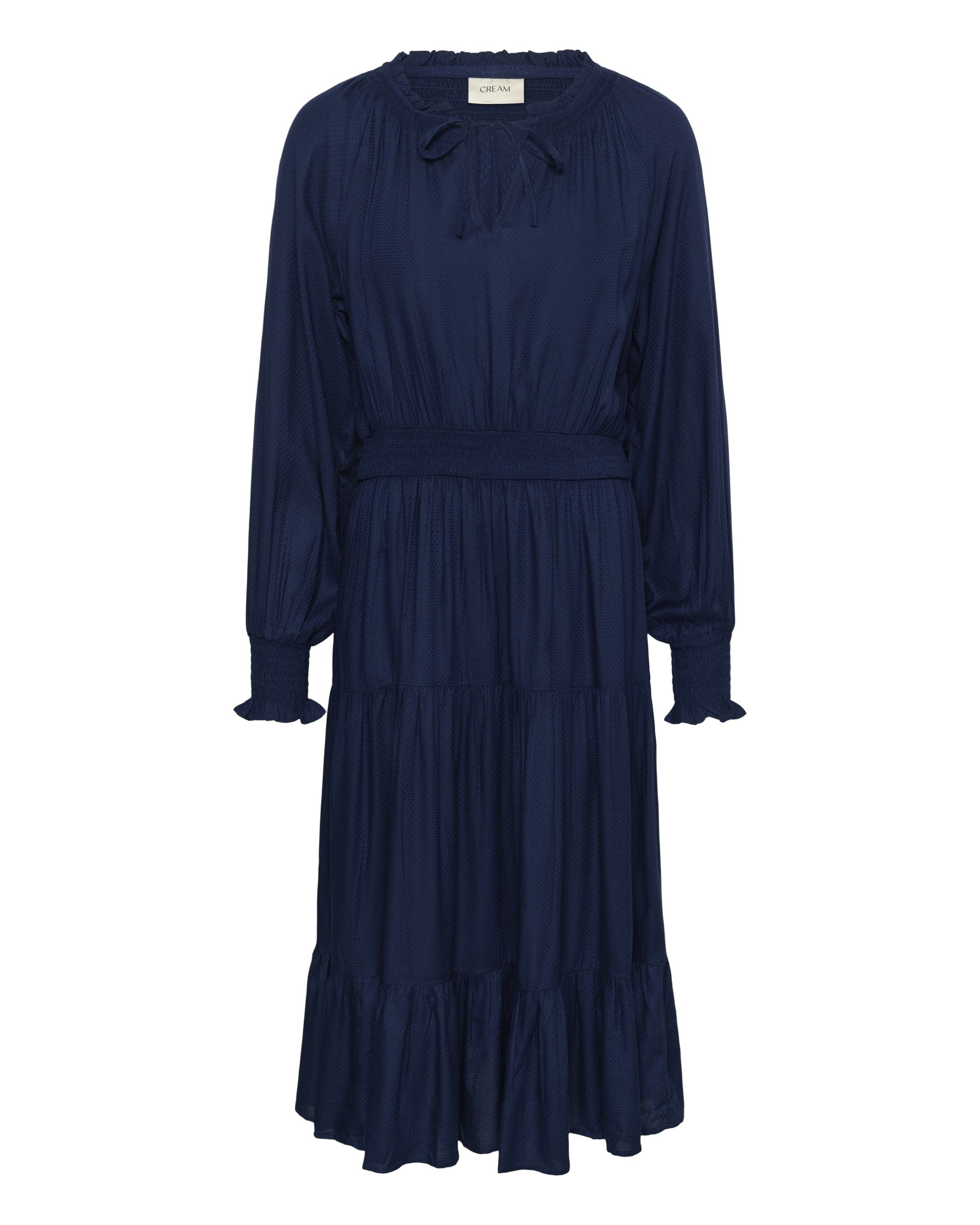 Cream Dress 'CRLaci' in Blue: front