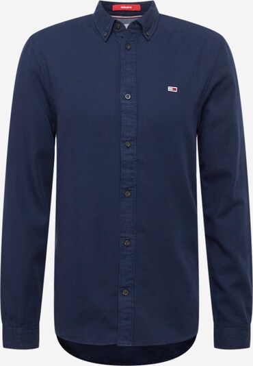 Marškiniai iš Tommy Jeans, spalva – tamsiai mėlyna / raudona / balta, Prekių apžvalga