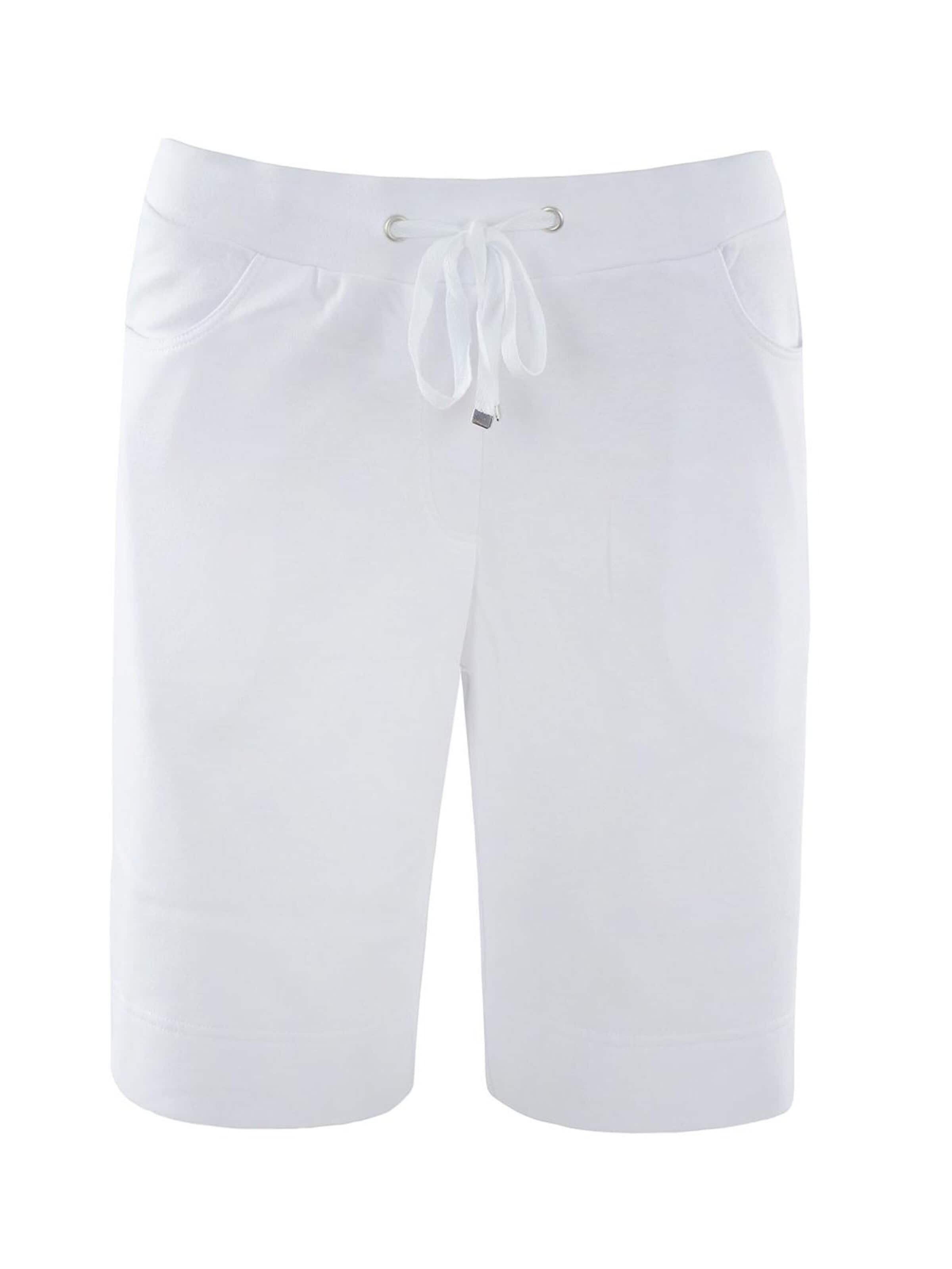 HAJO Regular Pants in White: front