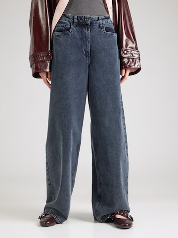 Baggy Jeans di REMAIN in nero: frontale
