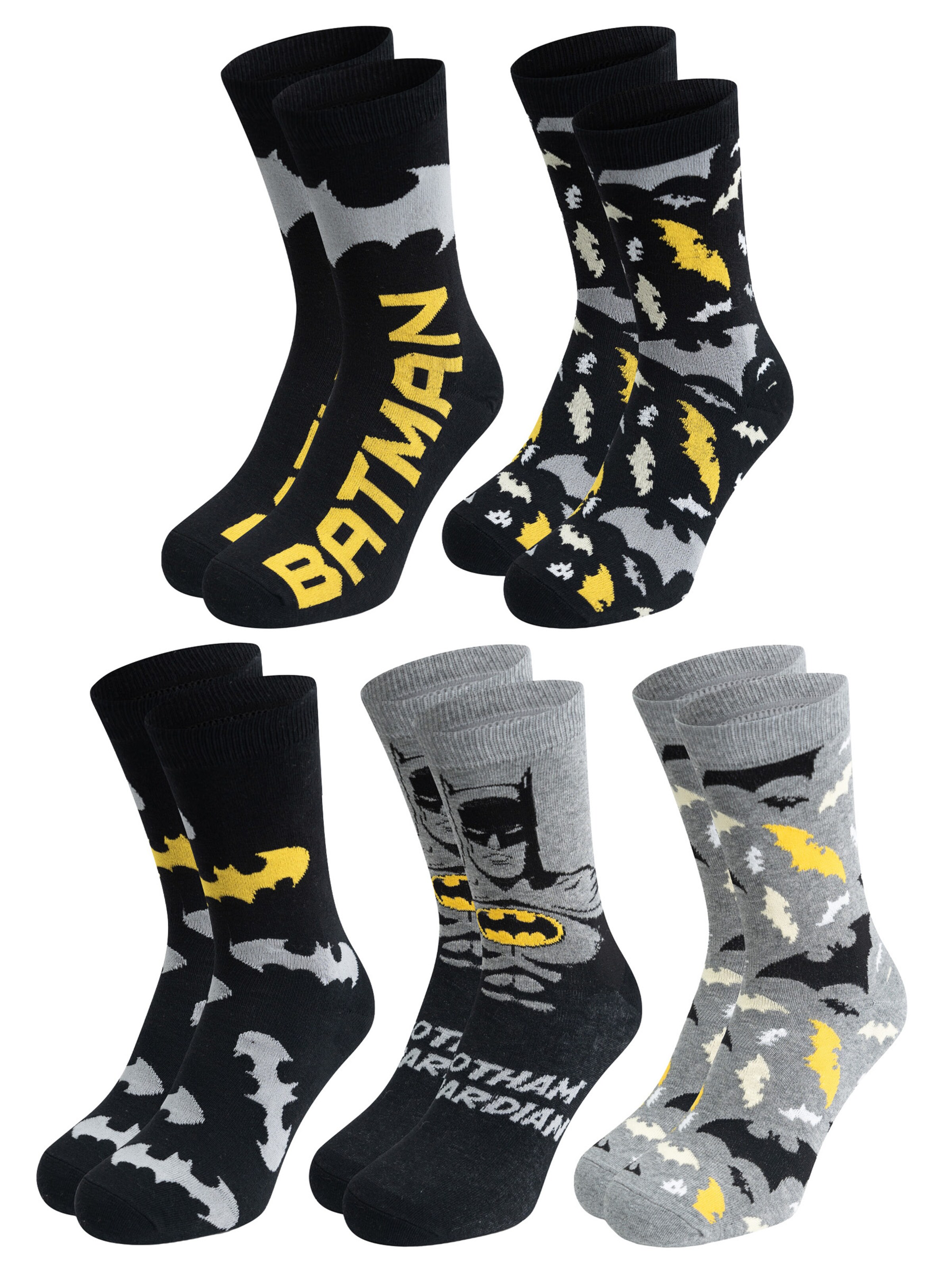 Batman Socks in Mixed colors: front