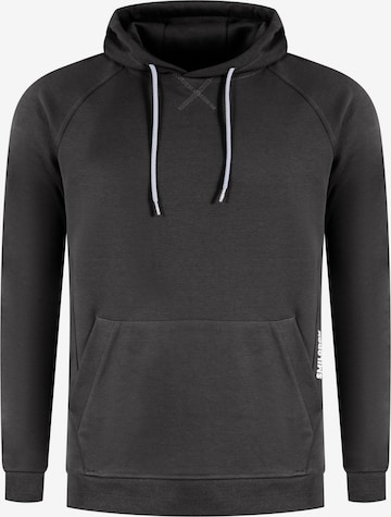 Smilodox Sweatshirt 'Leon' in Black: front