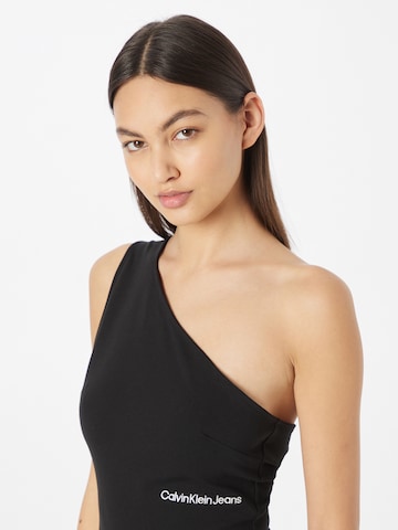 Calvin Klein Jeans Kleid in Schwarz