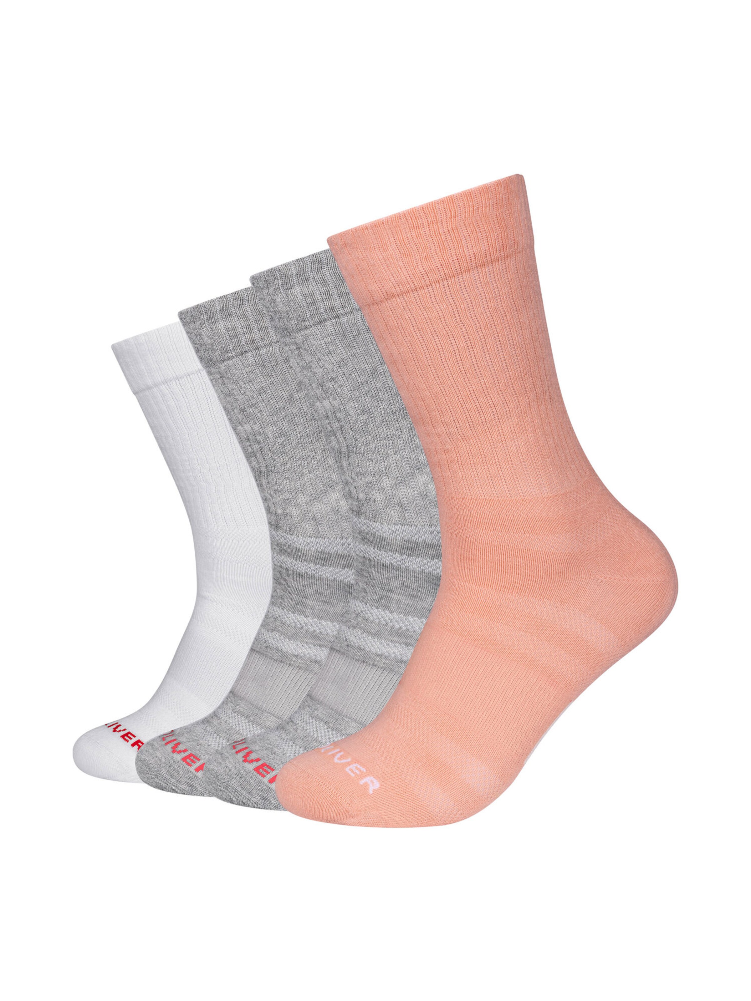 s.Oliver Sports socks in Grey: front