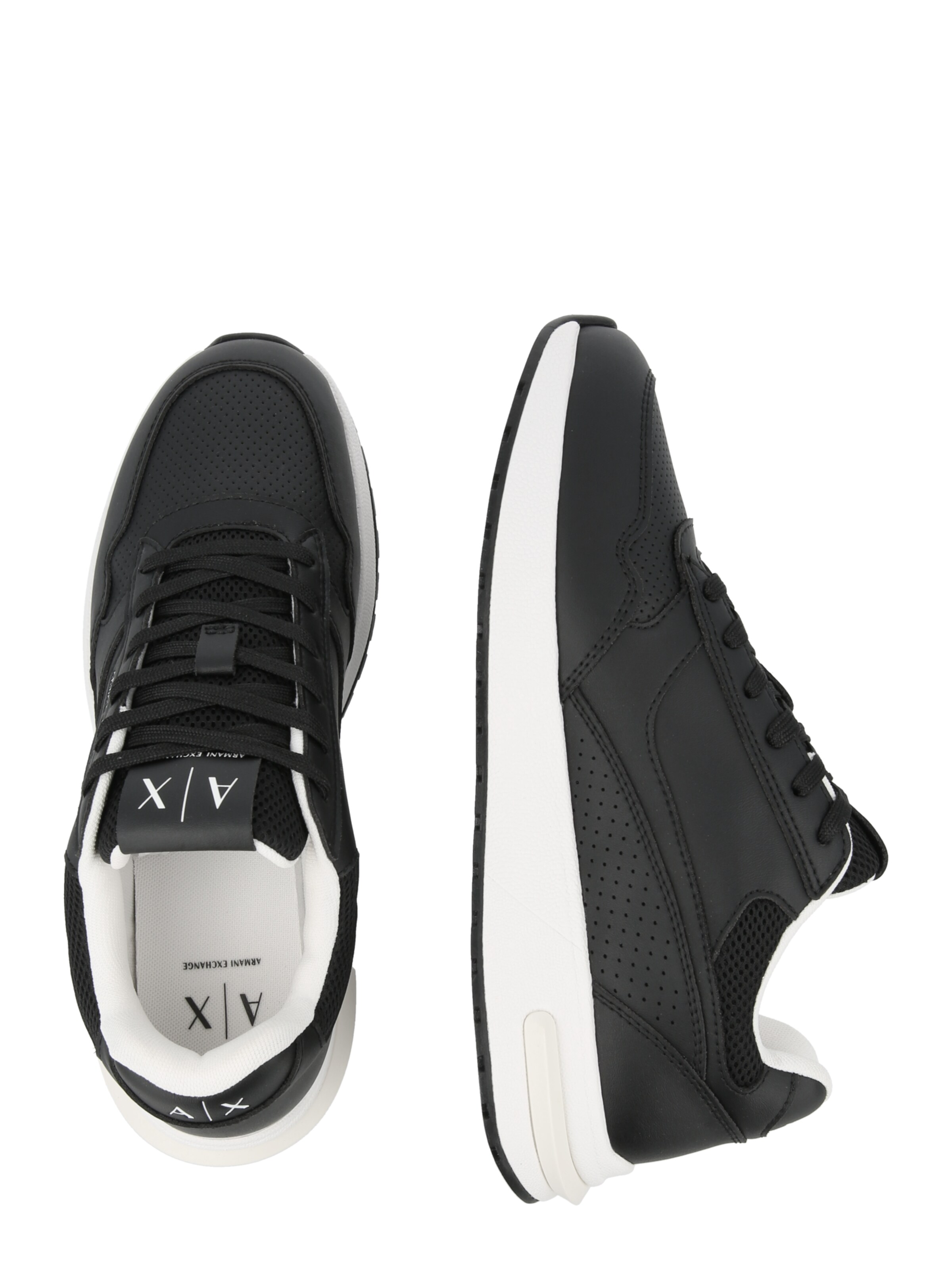 Sneaker low 'DUSSELDORF' de la ARMANI EXCHANGE pe negru