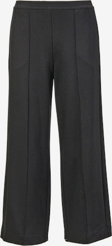 Goldner Wide Leg Hose in Schwarz: predná strana