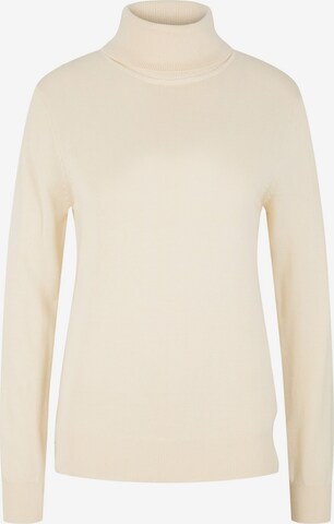 TOM TAILOR Sweater in Beige: front