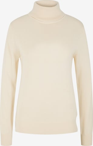 TOM TAILOR Sweater in Beige: front