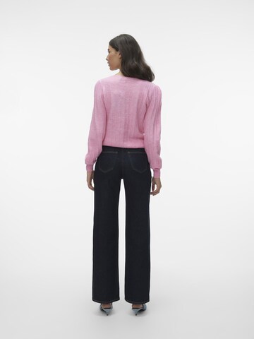 VERO MODA Sweater 'KAMILLE' in Pink