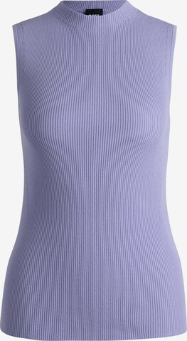 BOSS Knitted Top 'Feskies' in Purple: front