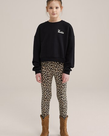 Skinny Leggings di WE Fashion in beige