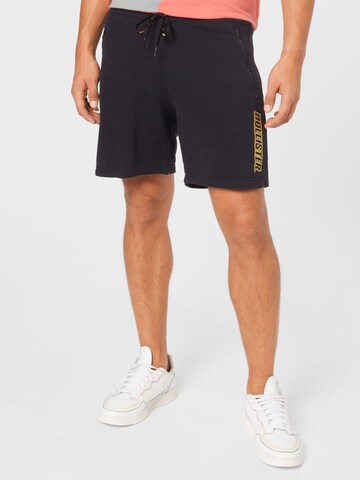 HOLLISTER - Regular Calças 'BTS SPORT SHORT 4CC' em preto: frente