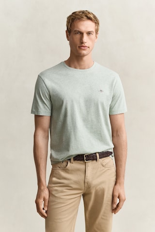 T-Shirt GANT en vert : devant