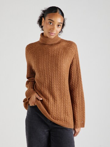 TOMMY HILFIGER Sweater in Brown: front