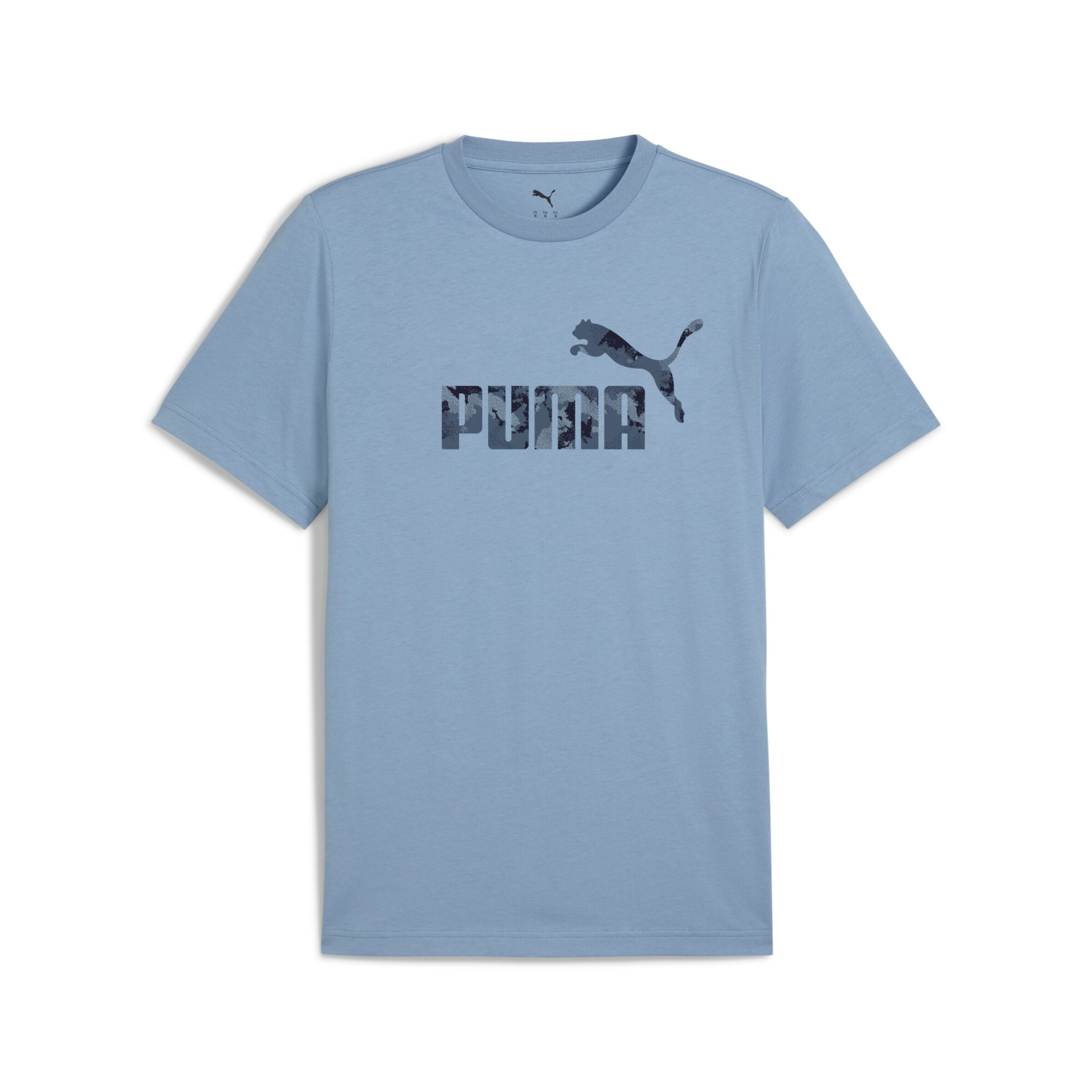 PUMA Performance Shirt 'Ess' in Blue: front
