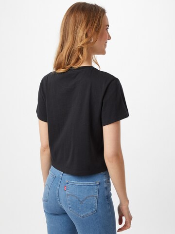 LEVI'S ® Shirt 'GR Cropped Jordie Tee' in Schwarz