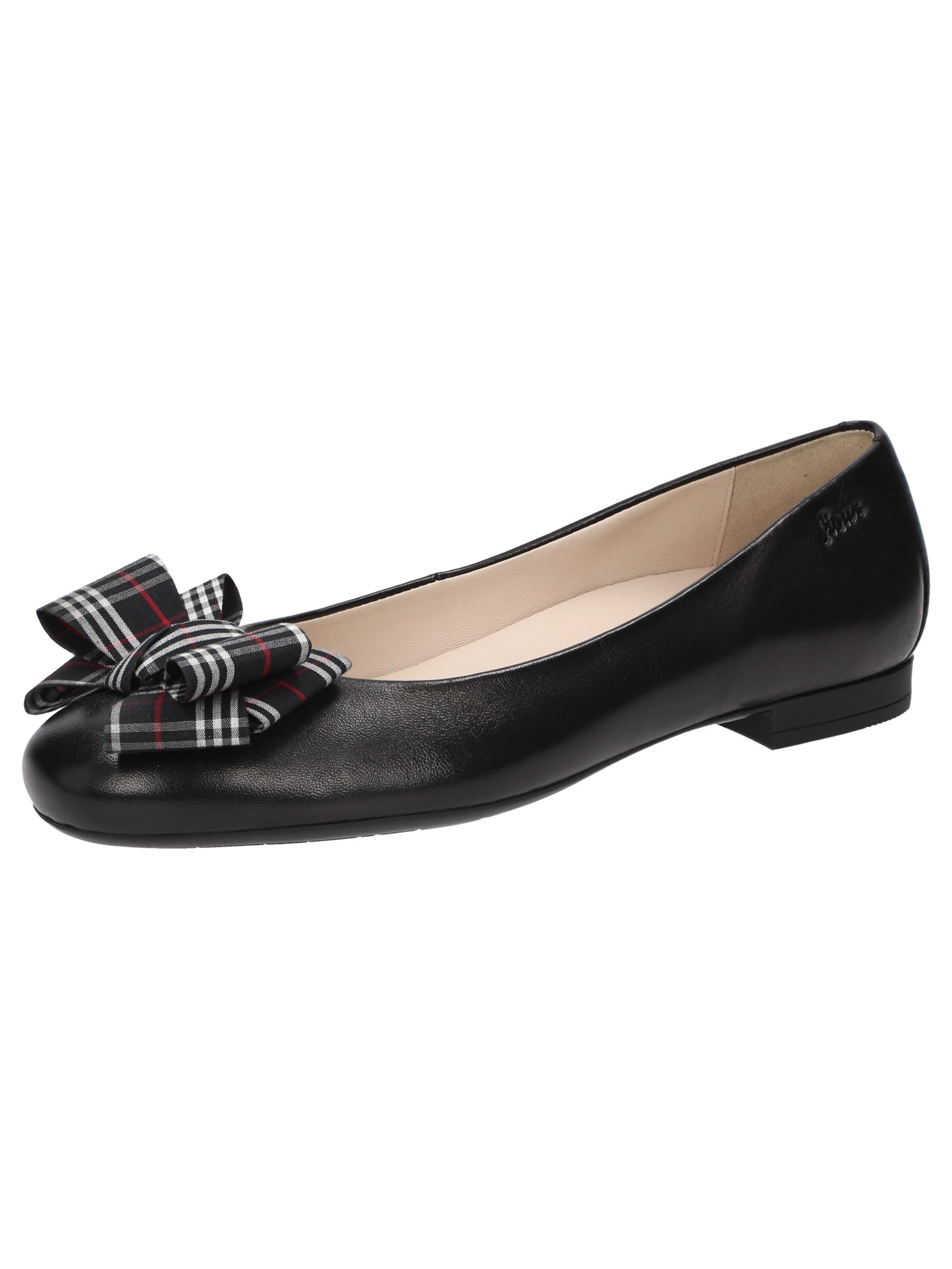 SIOUX Ballet Flats in Black: front