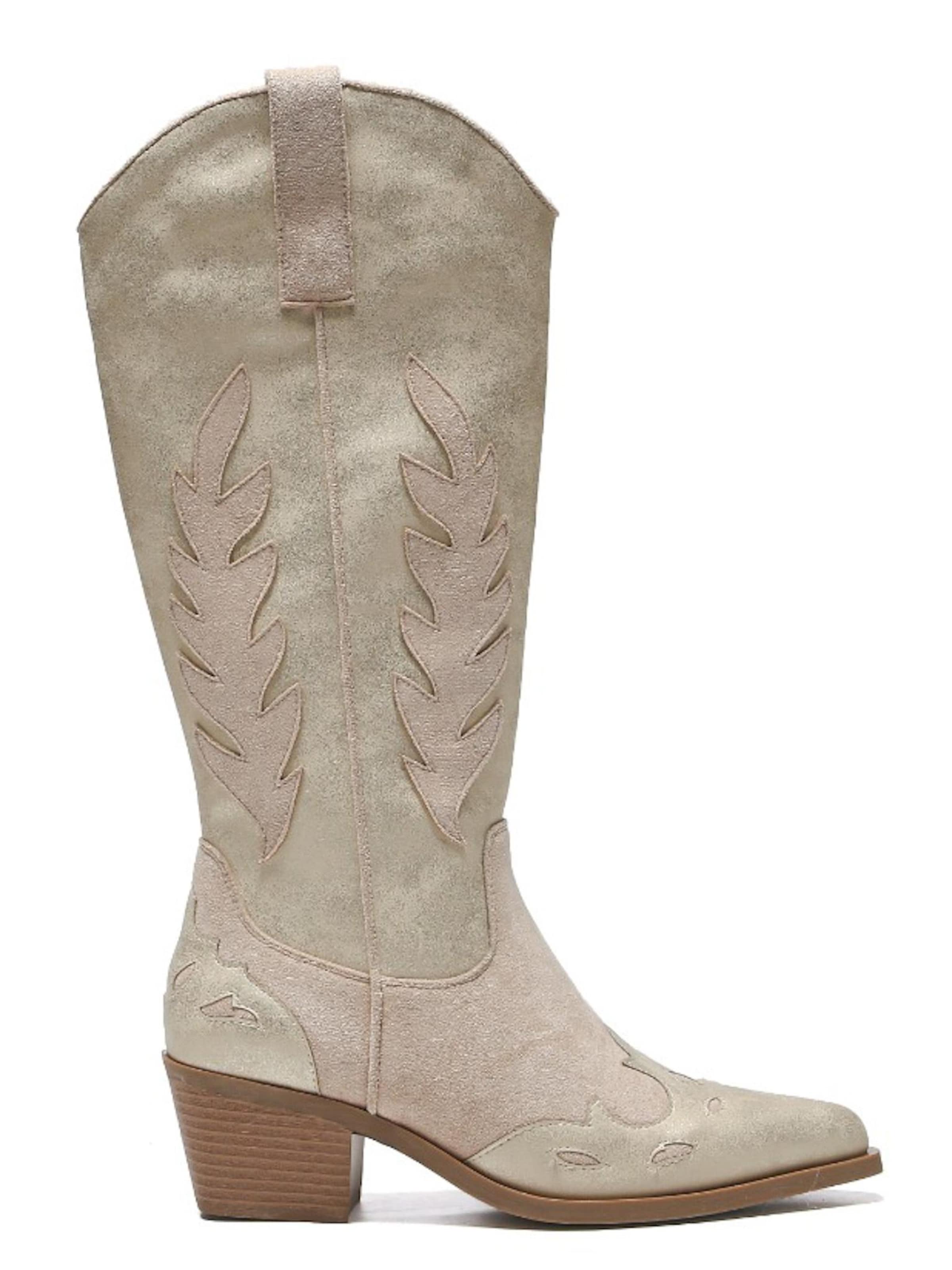 Bottes de cowboy Smile Favorites en or