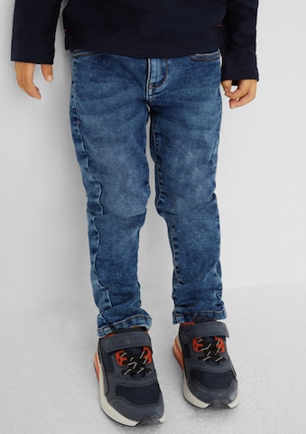 s.Oliver Slimfit Jeans 'Brad' in Blauw: voorkant