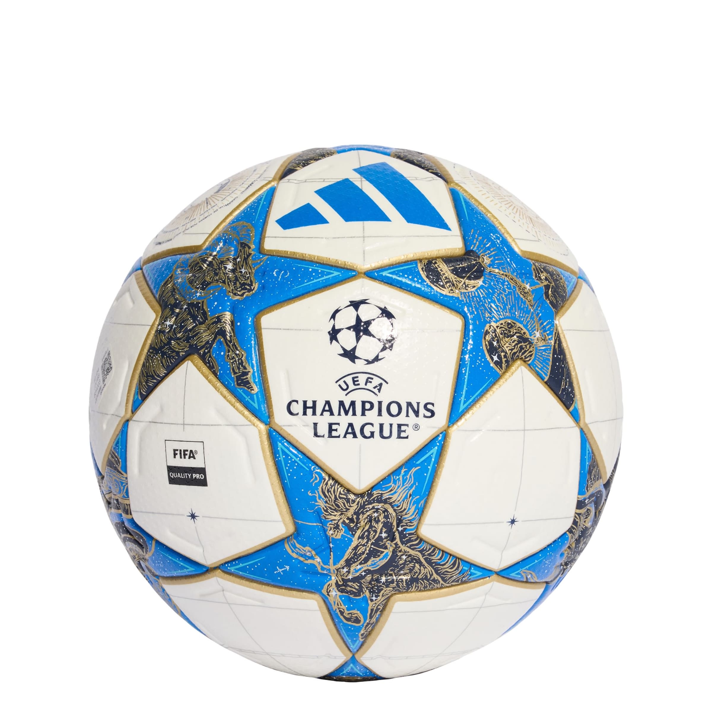 Pallone 'UCL Pro 25/26 League Stage' di ADIDAS PERFORMANCE in bianco: frontale