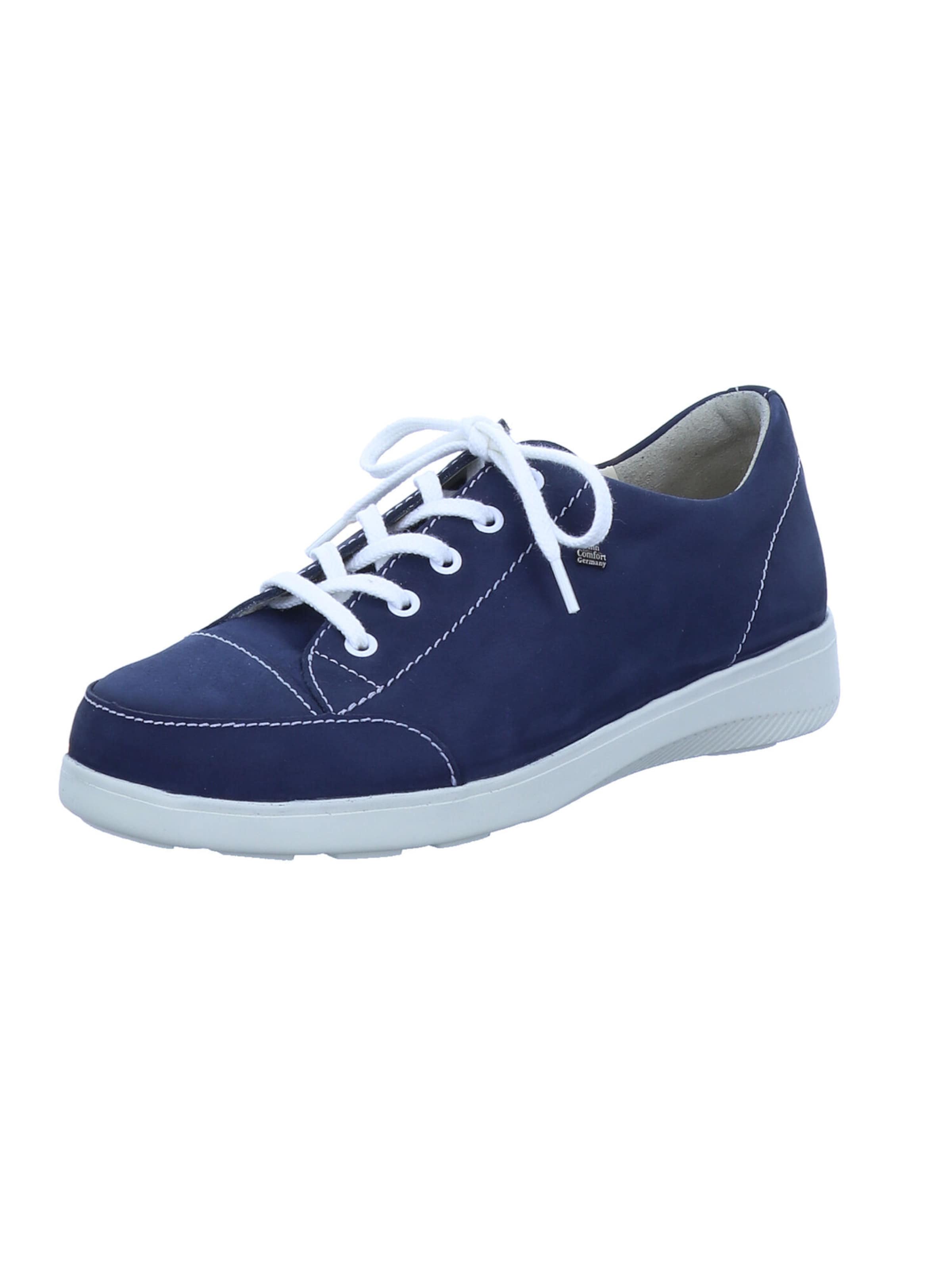 Finn Comfort Schnürschuh 'Fataga' in Blau: Vorderseite