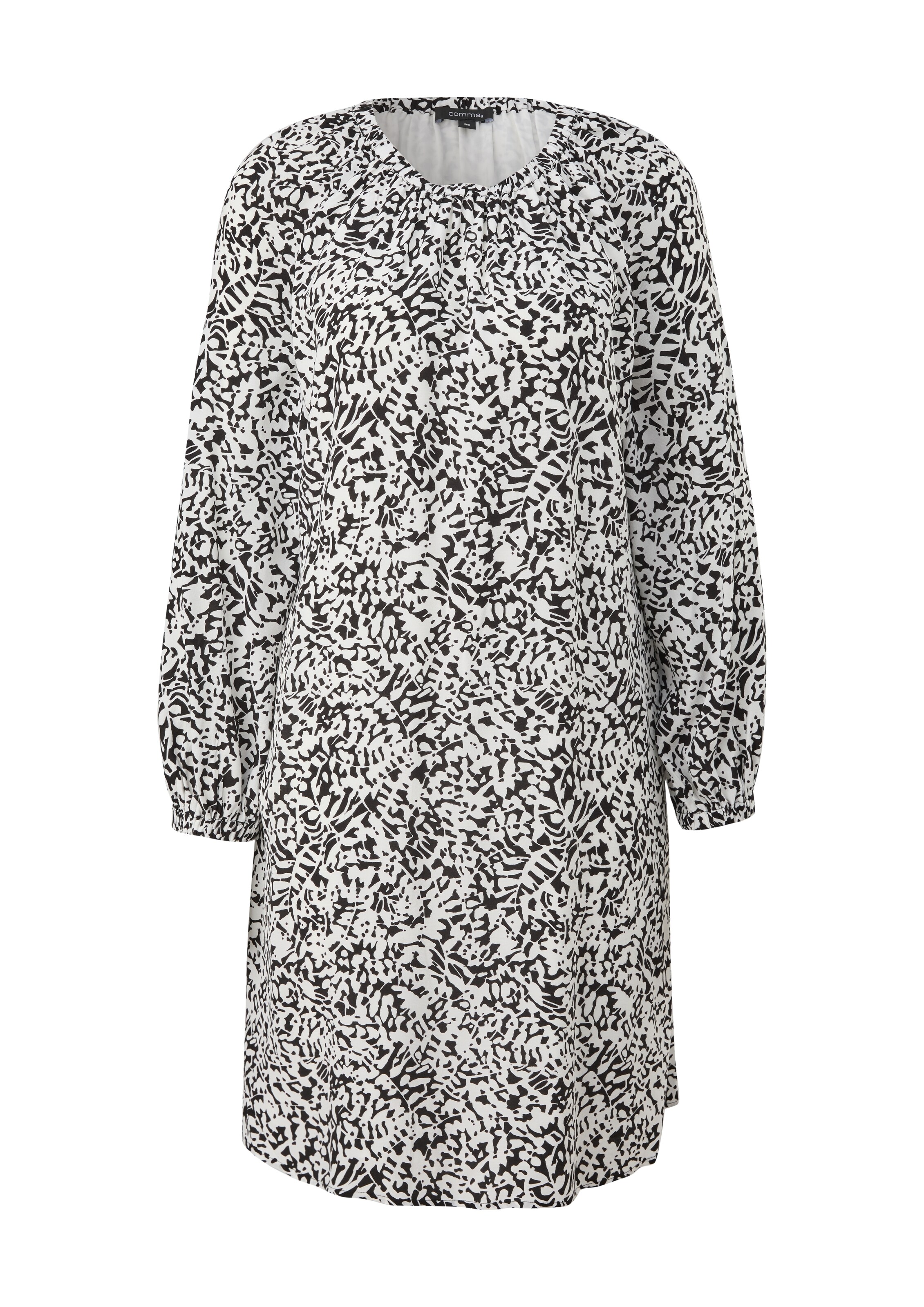 COMMA Kleid in Schwarz: Vorderseite