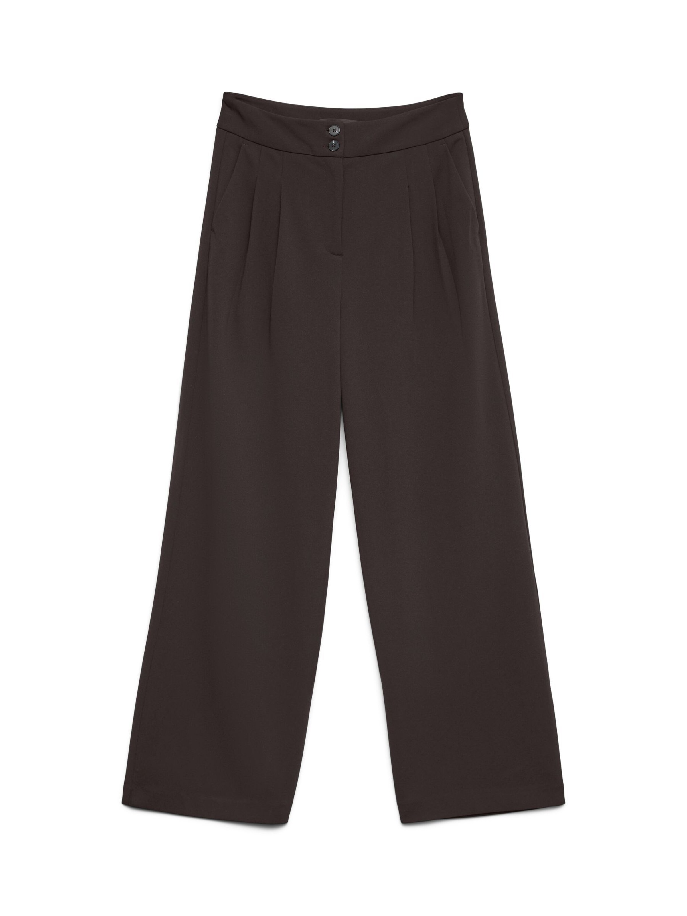 VERO MODA Hose 'VMEda' in 34/30 in dunkelbraun, Produktansicht