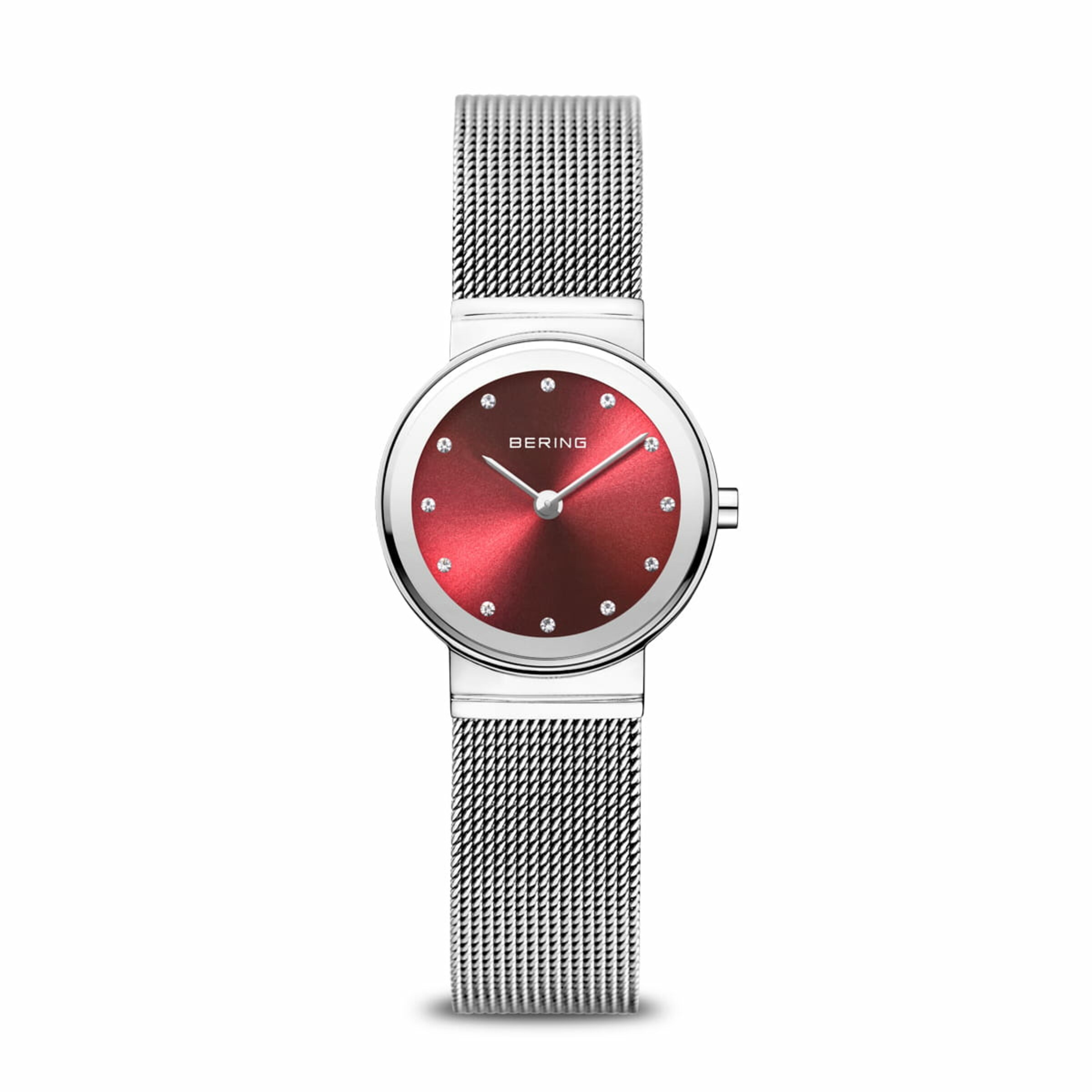 BERING Analog Watch in Red: front