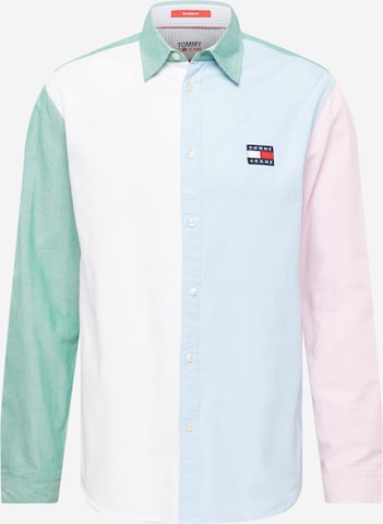 Tommy Jeans Comfort Fit Hemd in Mischfarben: predná strana