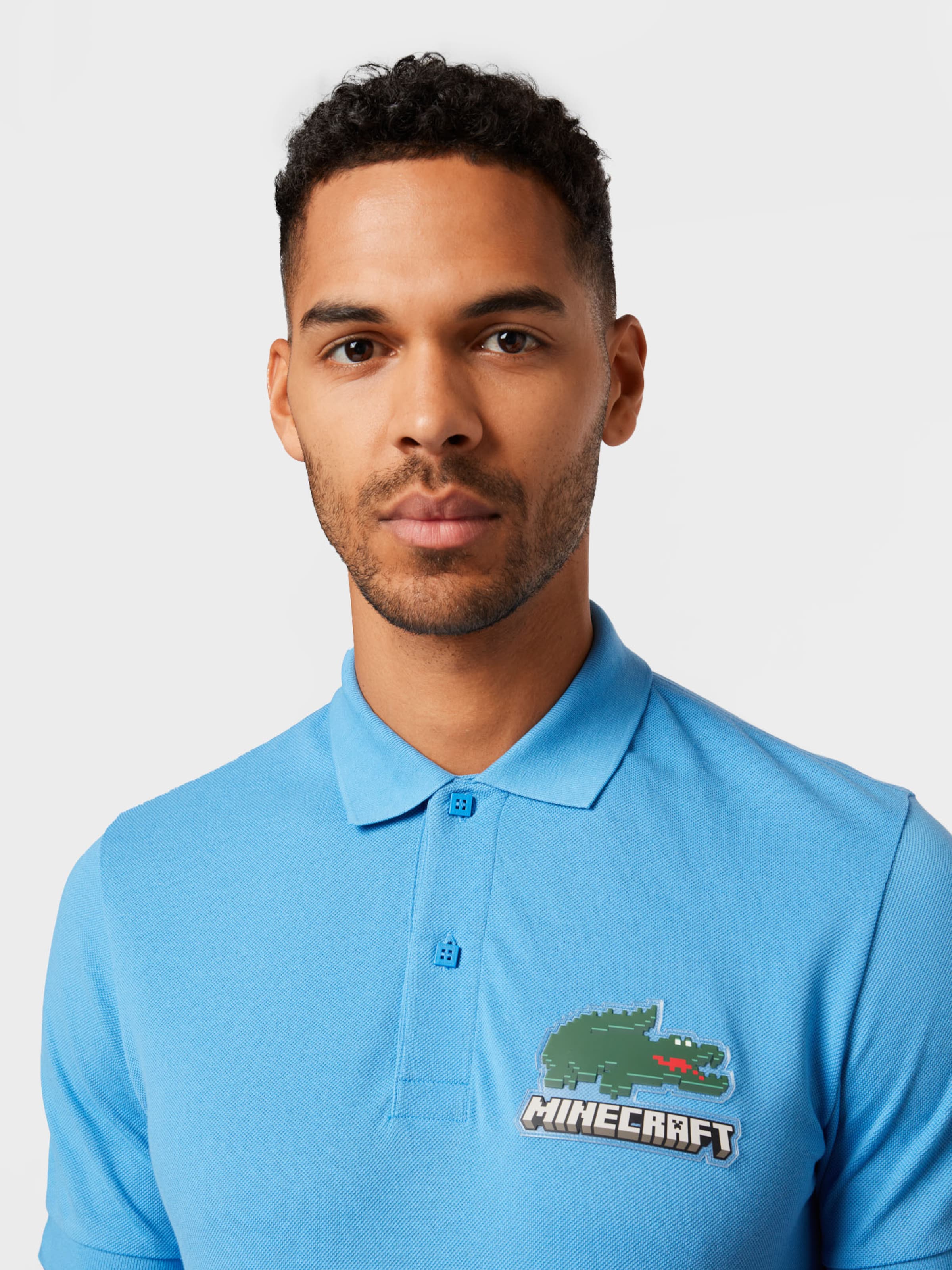 T shirt deals lacoste bleu clair