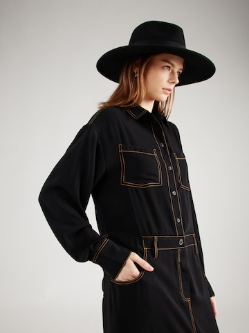 TOPSHOP Shirt dress in Black