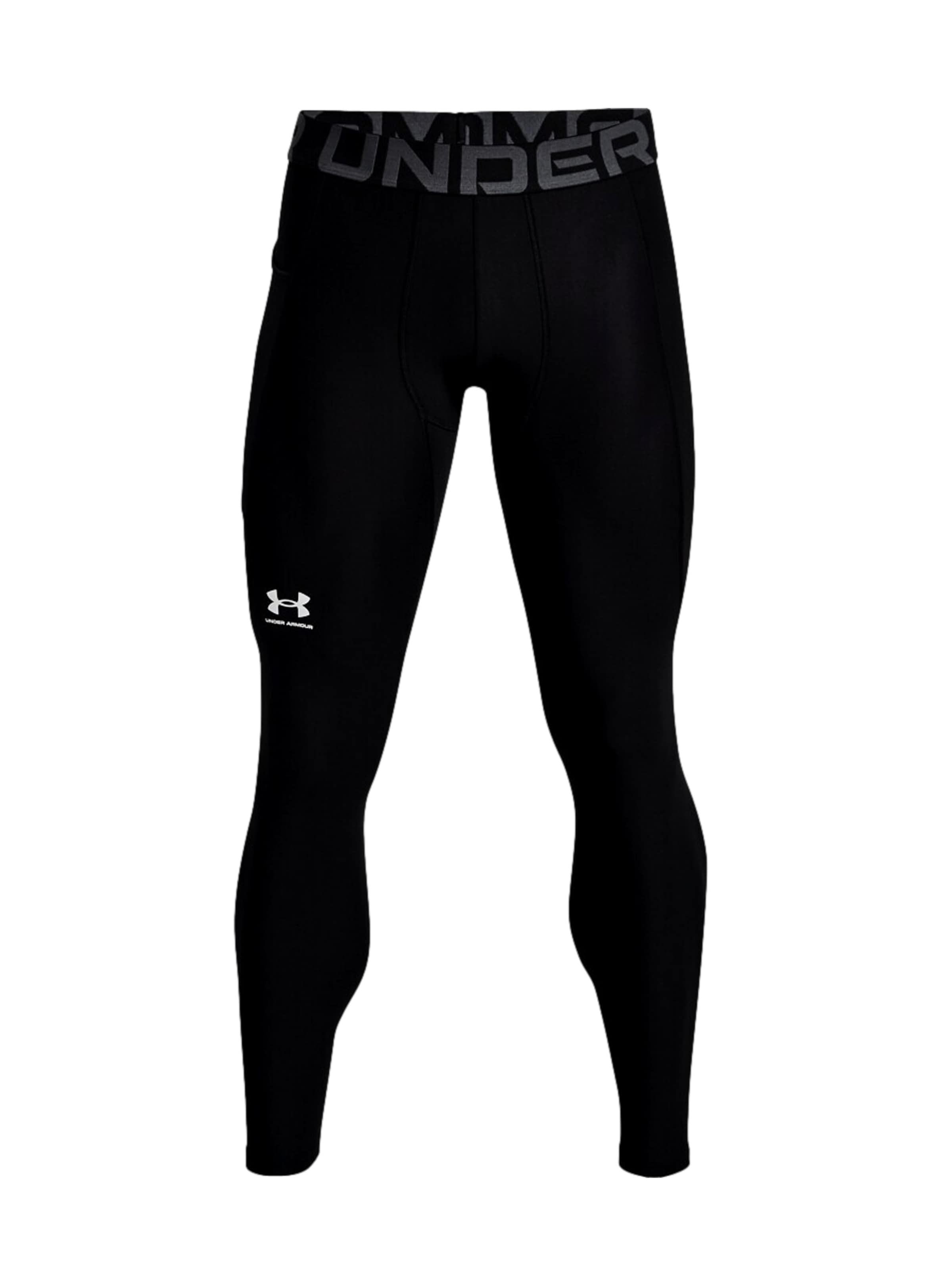 Skinny Pantalon de sport UNDER ARMOUR en noir : devant
