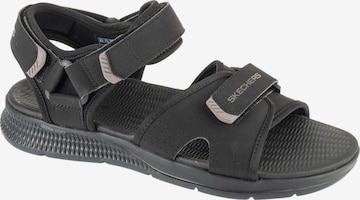 SKECHERS Sandals 'Go Consistent Sandal - Tributary' in Black: front