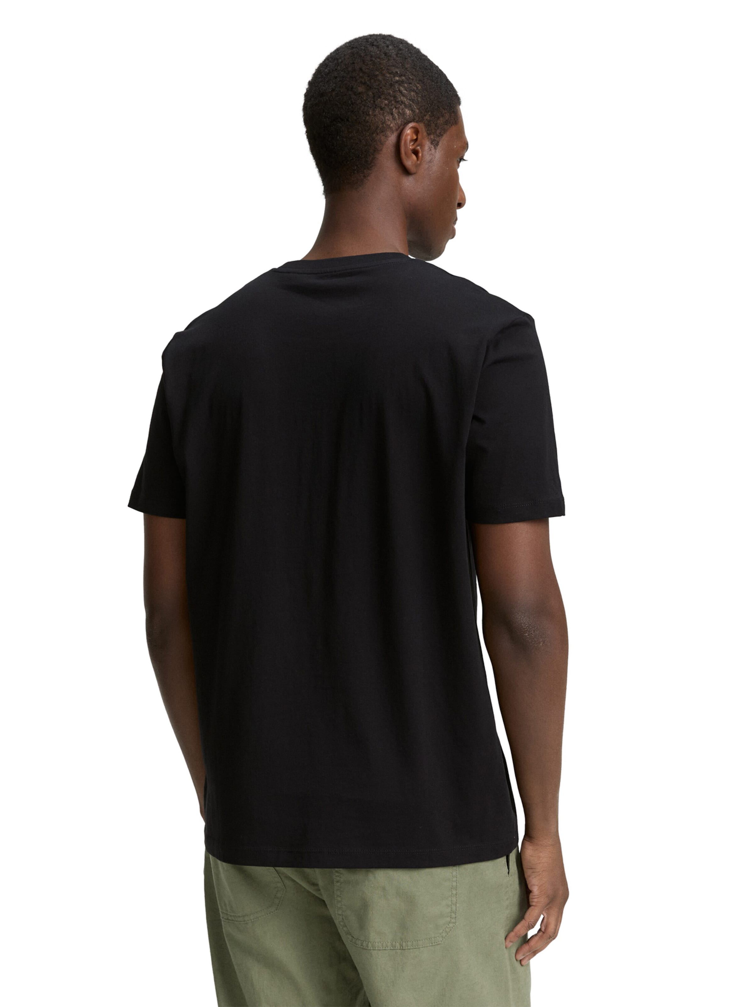 T-Shirt TOM TAILOR DENIM en noir