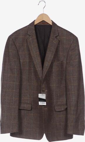 CARL GROSS Suit Jacket in 4XL in Brown: front