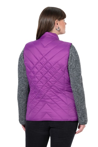 Ulla Popken Vest in Purple