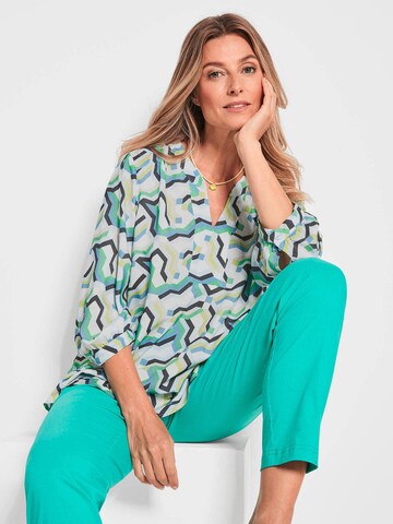 Goldner Blouse in Groen