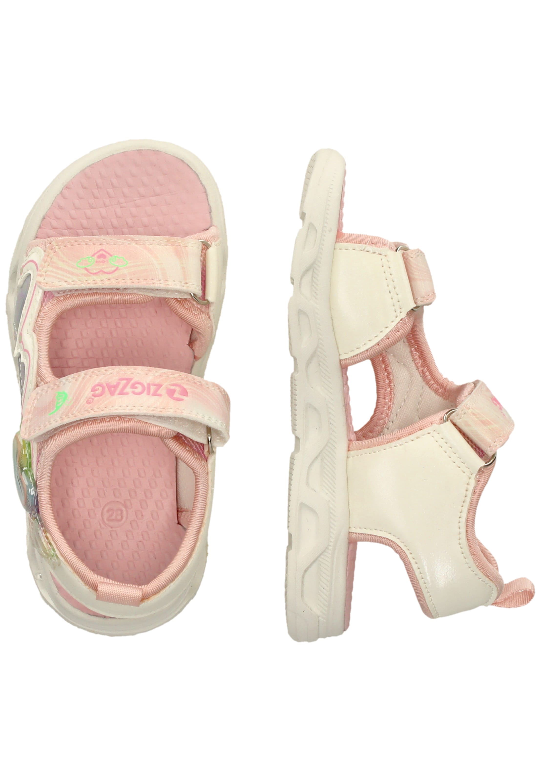 ZigZag Sandalen 'Modena' in Pink