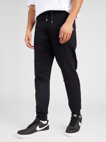 Effilé Pantalon BALR. en noir : devant