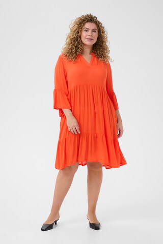 Robe 'Mariana' KAFFE CURVE en rouge