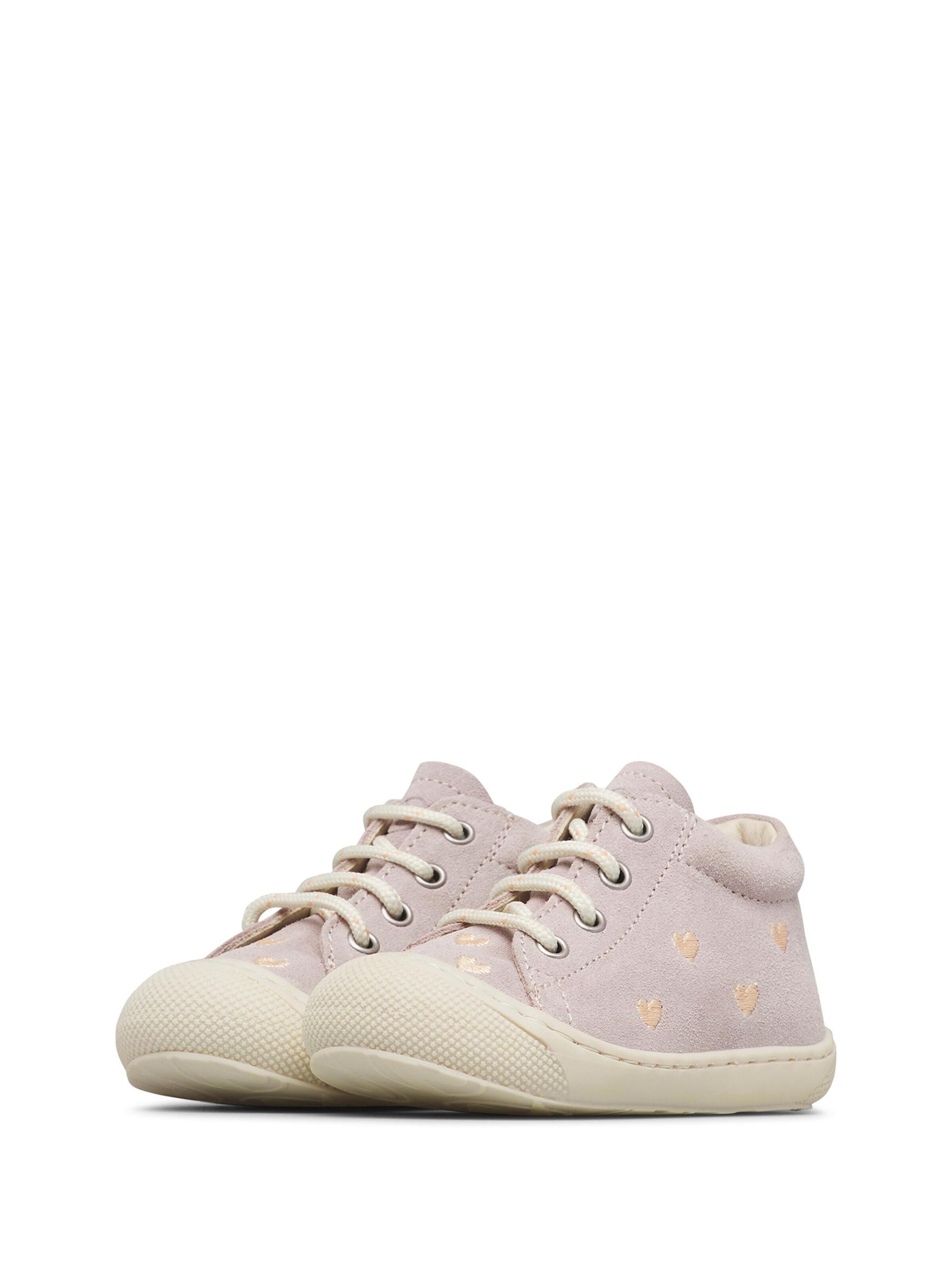 NATURINO Trainers 'COCOON EMBR.HEARTS' in Pink