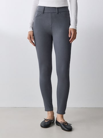 Next Skinny Jeggings σε γκρι: μπροστά