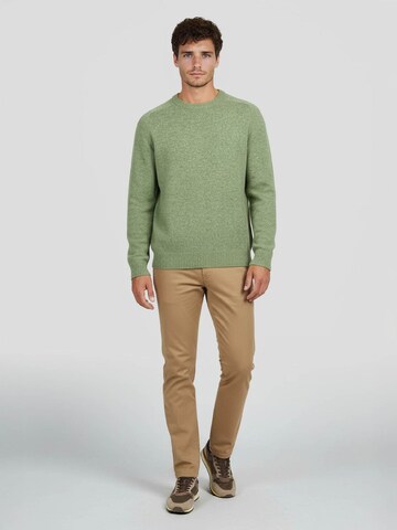 Steppin' out Shirt in Groen: voorkant