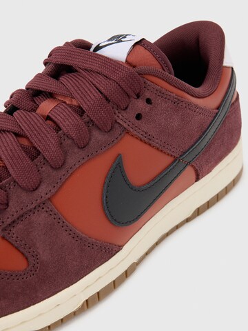 Nike Sportswear Nizke superge 'Dunk' | rdeča barva