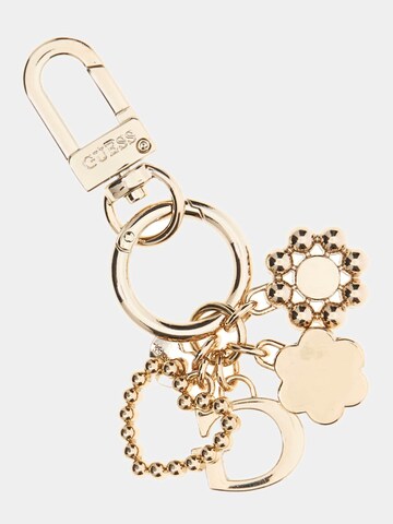 GUESS Key Ring in Gold