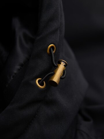 Ombre Winterjas 'OM-JAPJ-0287' in Zwart