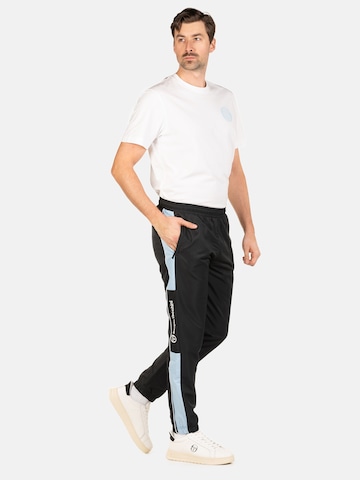 Sergio Tacchini Tapered Sports trousers 'ABITA' in Black