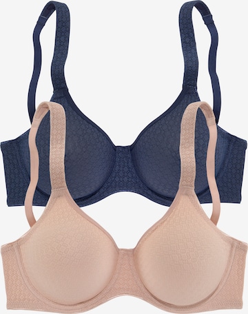 PETITE FLEUR T-shirt Bra in Beige: front